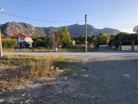 700M2 Eckgrundstück Zum Verkauf In Dalyan