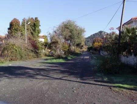 Zum Verkauf Parzelle Verkauf Parzelle Zum Verkauf In Dalyan Gurpinar 1006M2 An Der Ecke