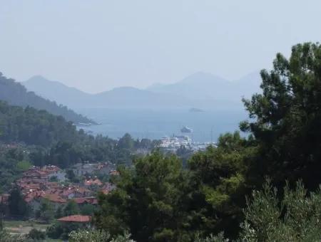 Land For Sale In Gocek Fethiye Göcekde 2017M2 Land For Sale With Full Sea View