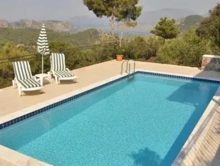 Villa Gokbel Dalyan Iztuzu Villa For Sale With Full Sea View For Sale In Gokbel