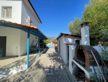 3 1 Villa For Sale Around The Corner In A Plot Of 600M2 In The Center Of Dalyan