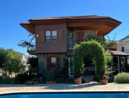 Stone Villa For Sale In A 580M2 Plot In Gulpinar, Dalyan