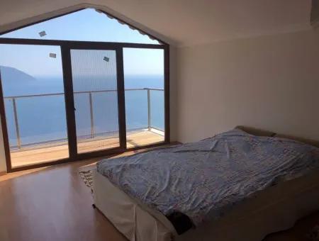 Faralya Satılık Villa Faralyan Full Deniz Manzaralı Satılık Satılık Villa