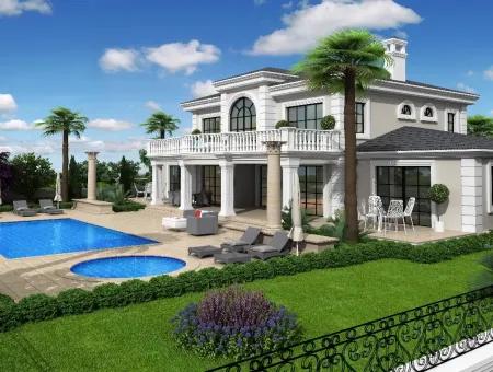 Zeytinalanda Satılık Lüks Villa Köyceğiz Zeytınalanda 6800M2 Arsa Full Göl Manzaralı Satılık Villa